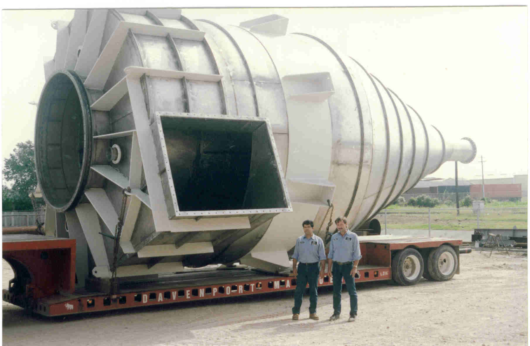 Large Shintech cyclone fabrication